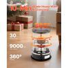 9000 BTU Portable Kerosene Heater & Stove, 2 in 1 Non-Electric Indoor Outdoor Heater with Adjustable Height & Flame & Easy Storage,for Camping