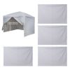 Canopy Sidewalls, Fit for 10 x 10 ft Pop Up Canopy Tent, Tent Side Walls with Waterproof and Sunlight Protection Layer for Outdoor Event Tents