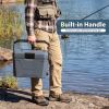 Portable Cooler Hard Shell Ice Chest for Outdoor Picnic